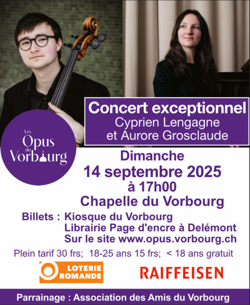 14 septembre 2025 concert